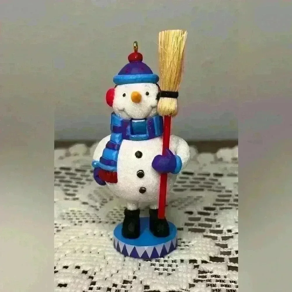 Hallmark 2009‎ NEW “Jolly Snowman” #2 Noel Nutcrackers series Christmas ornament